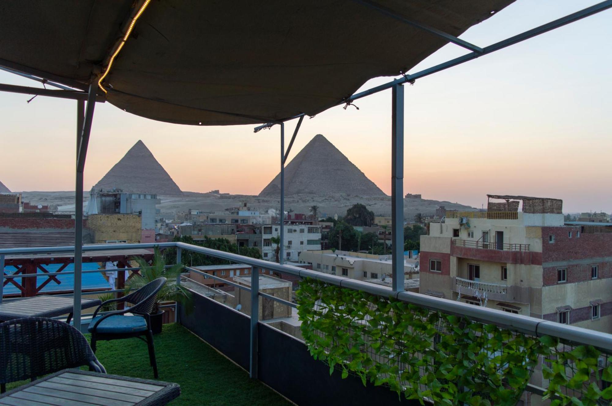 The Pyramids Gate Inn Kafrat al Jabal Ngoại thất bức ảnh