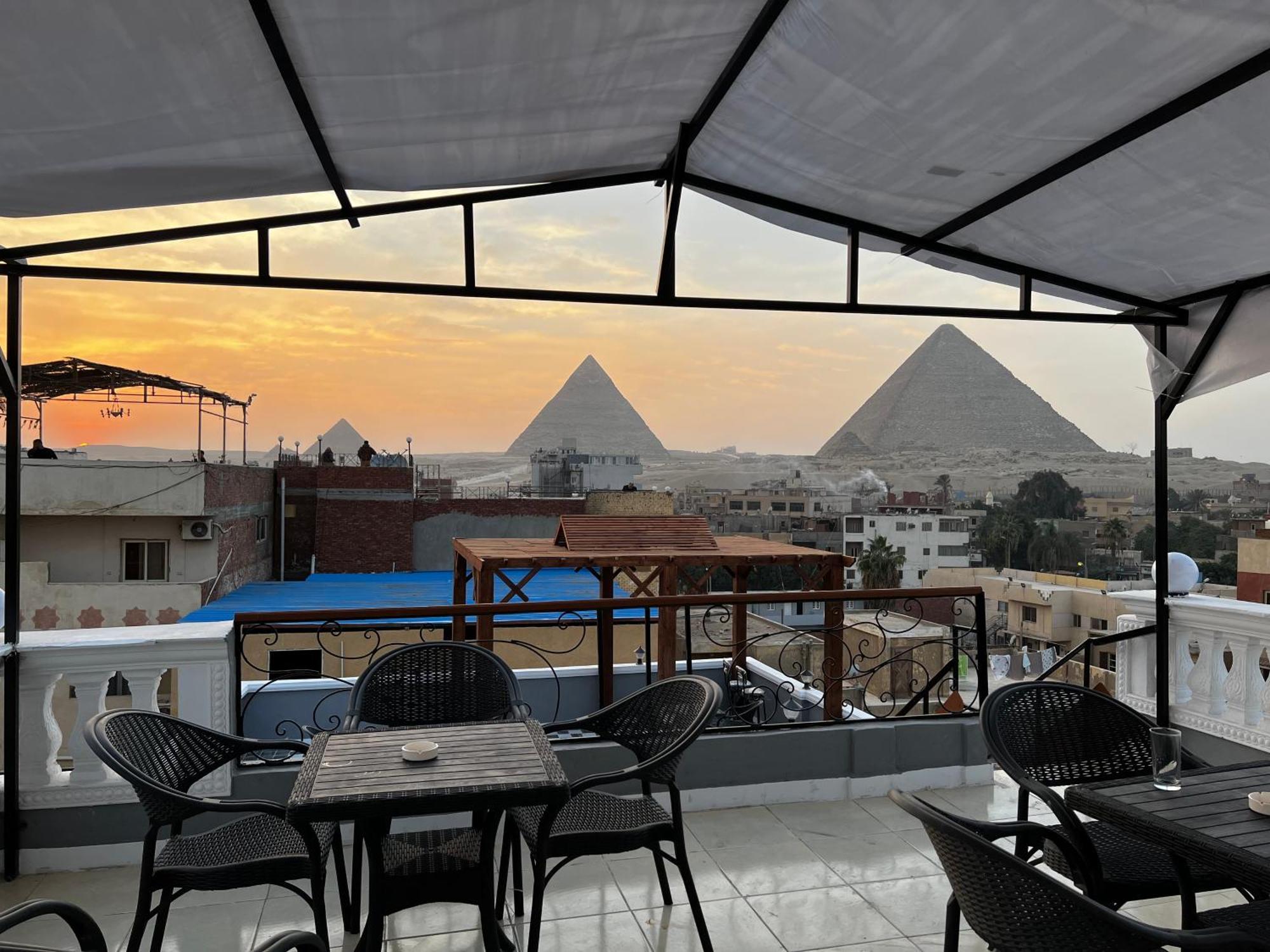 The Pyramids Gate Inn Kafrat al Jabal Ngoại thất bức ảnh