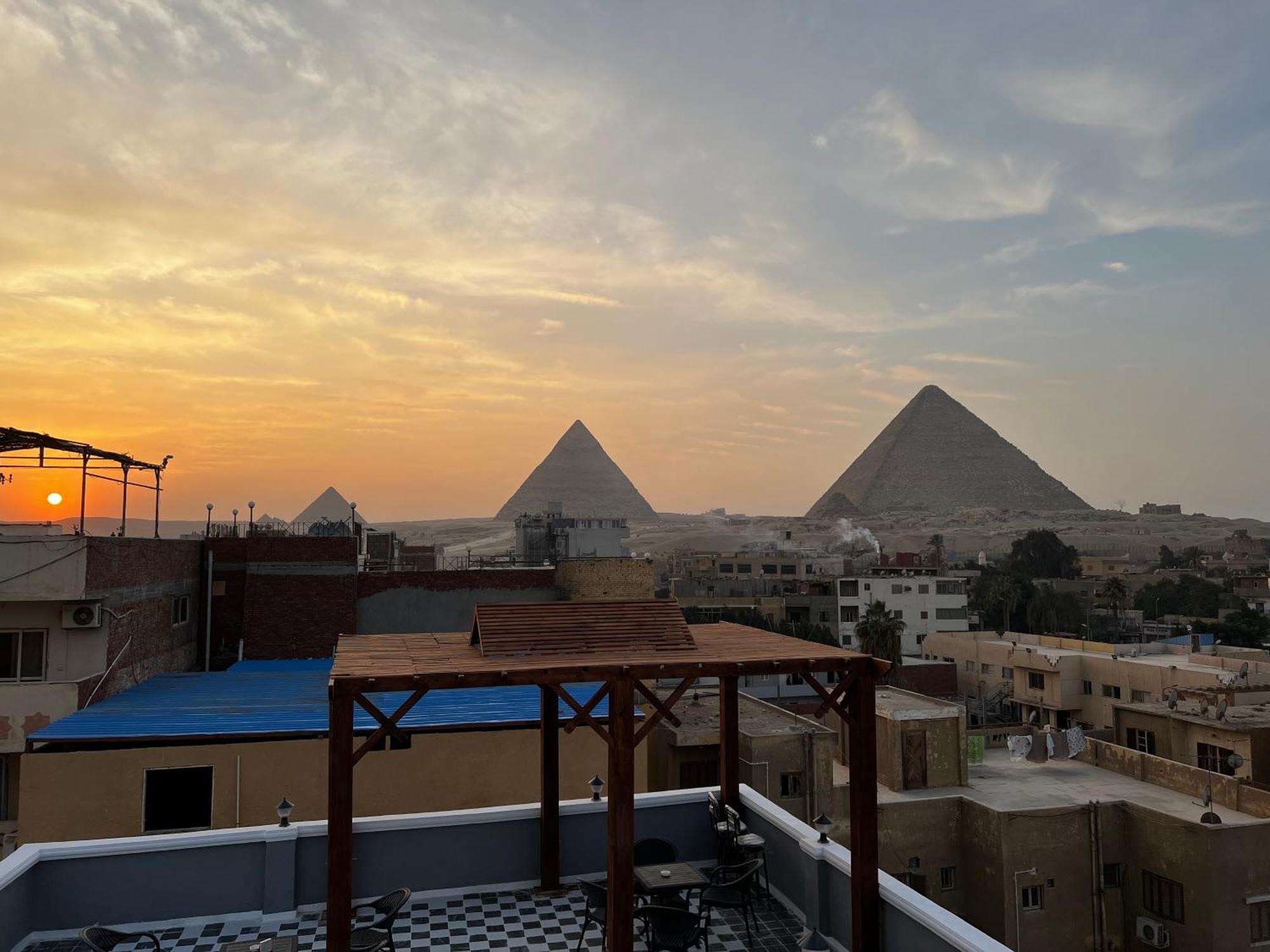 The Pyramids Gate Inn Kafrat al Jabal Ngoại thất bức ảnh