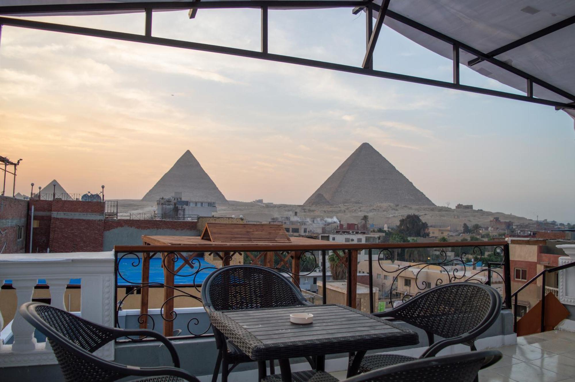 The Pyramids Gate Inn Kafrat al Jabal Ngoại thất bức ảnh
