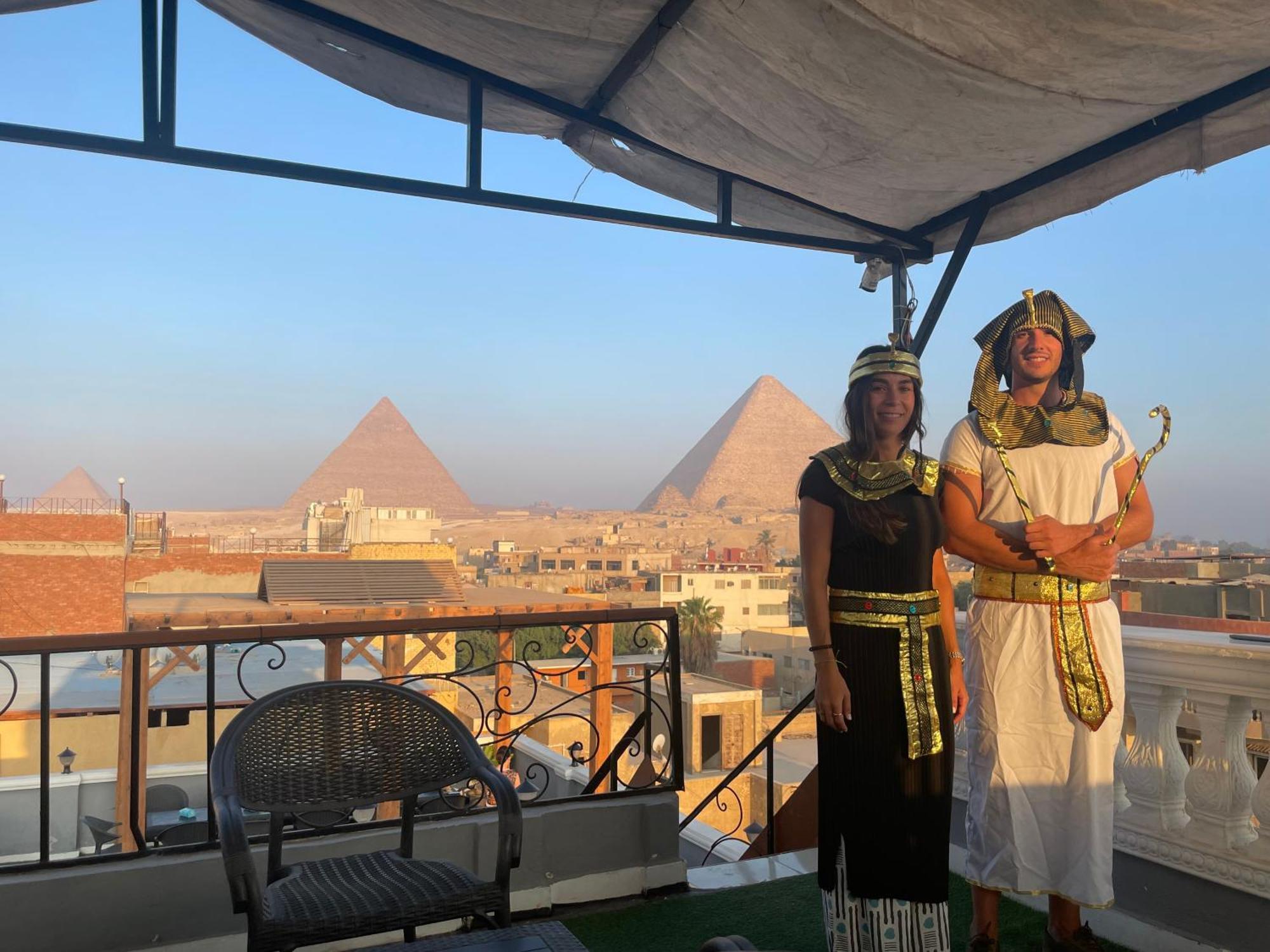 The Pyramids Gate Inn Kafrat al Jabal Ngoại thất bức ảnh