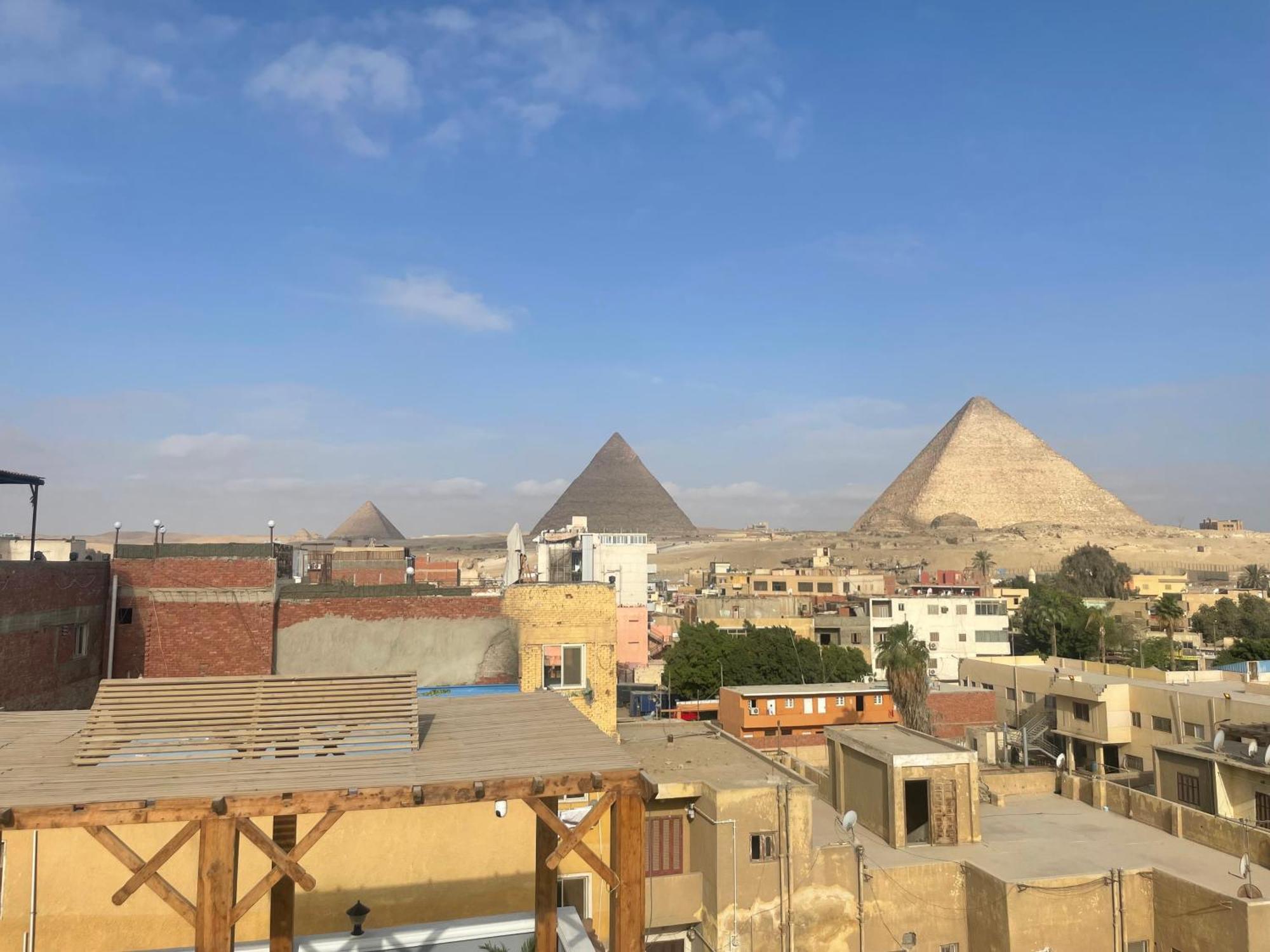 The Pyramids Gate Inn Kafrat al Jabal Ngoại thất bức ảnh